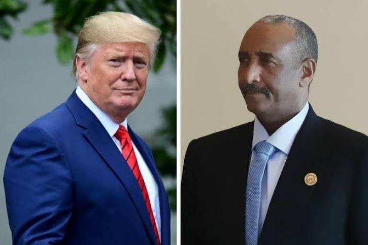 البرهان يبعث رسالة إلى ترامب ويؤكد التزام السودان بجهود السلام