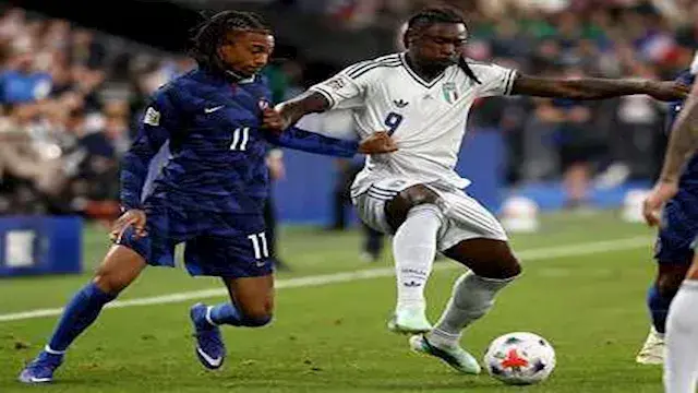 لحظة بلحظة.. فرنسا 1 -1 إيطالي...