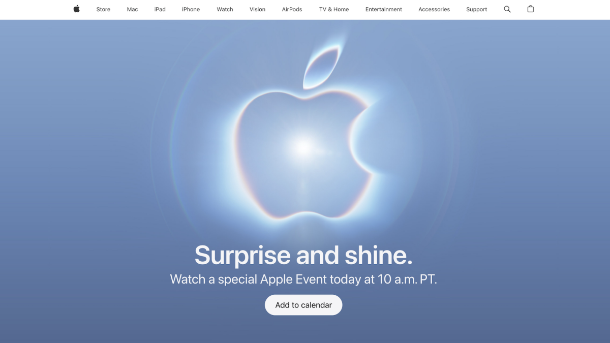 Apple Store is down ahead of t...