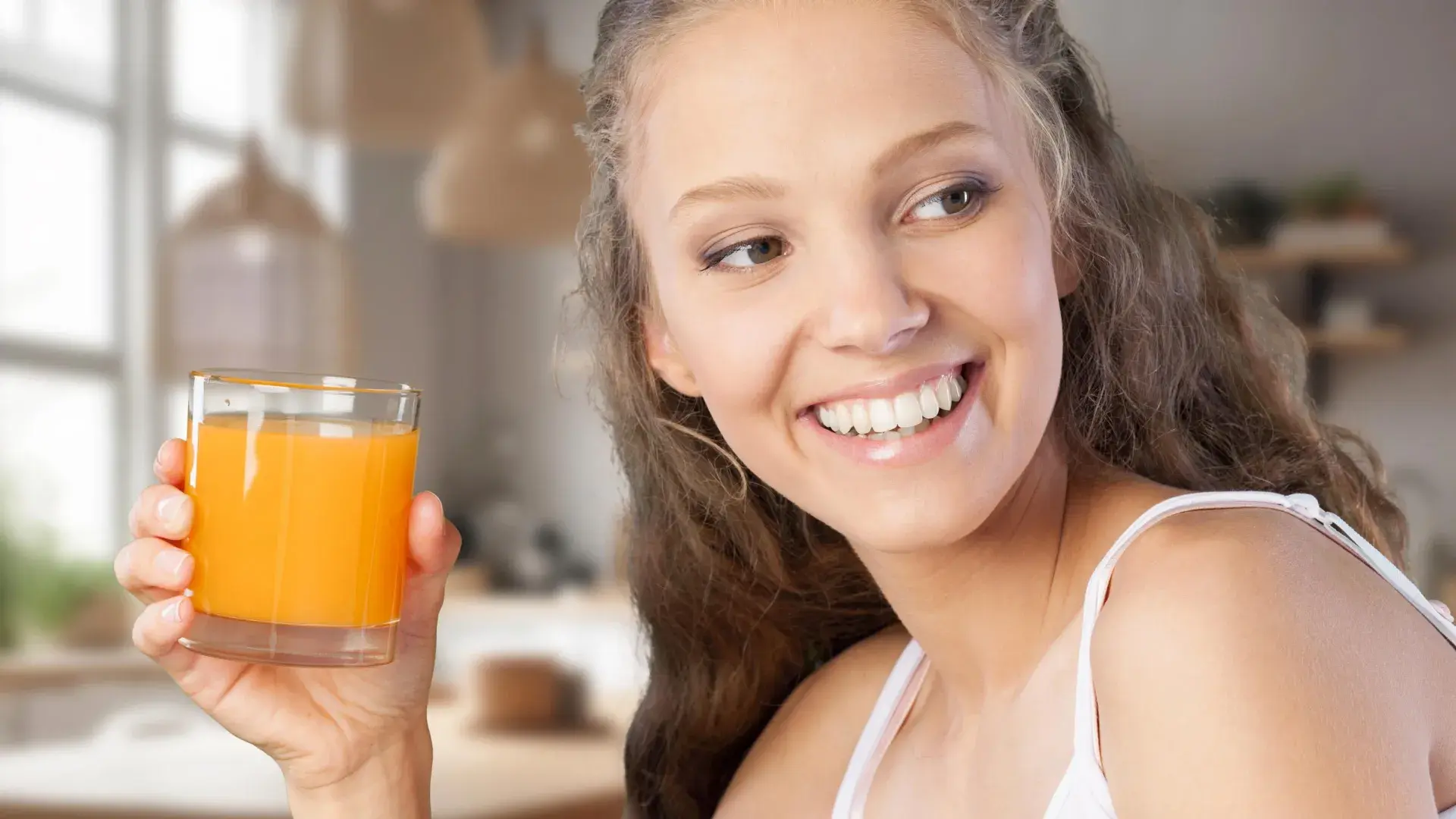 Drinking orange juice every da...