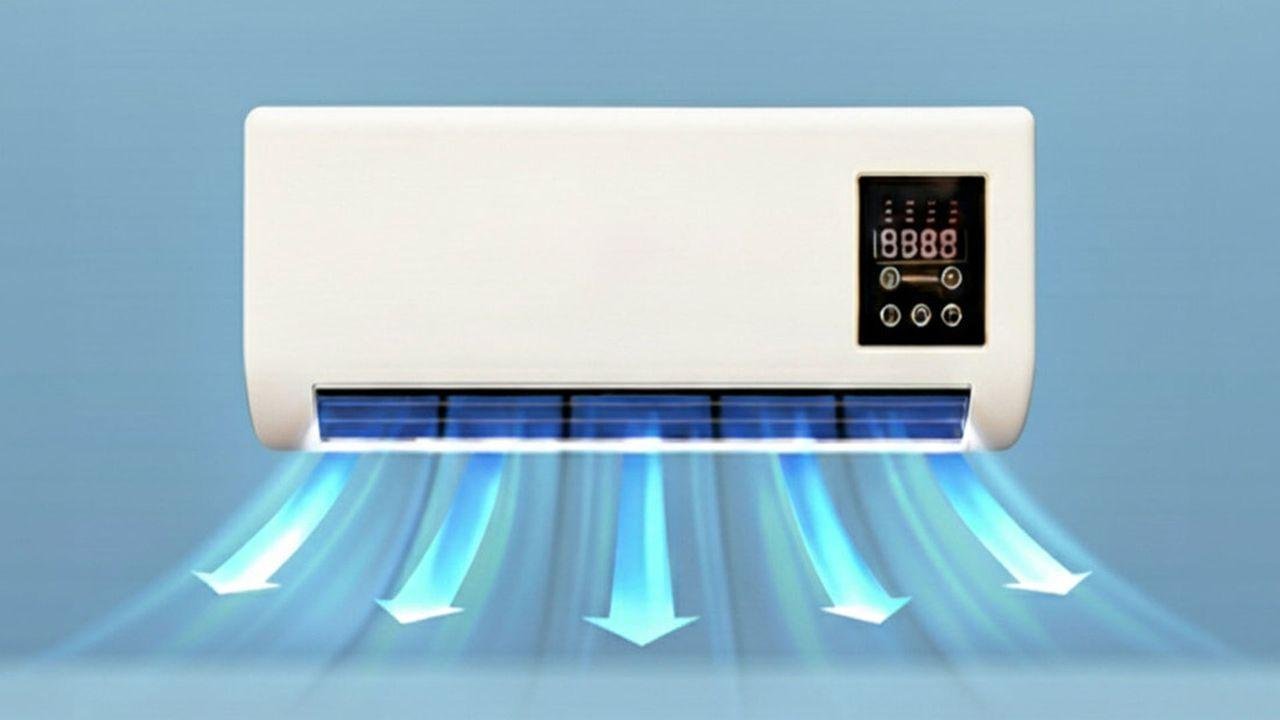 Air conditioner powered by a '...