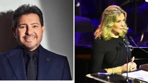 نفسي الناس تفتكرني.. الأوبرا تخلد ذكرى هاني شاكر بتمثال.. وزوجته تنهار في أول ظهور لها بدونه