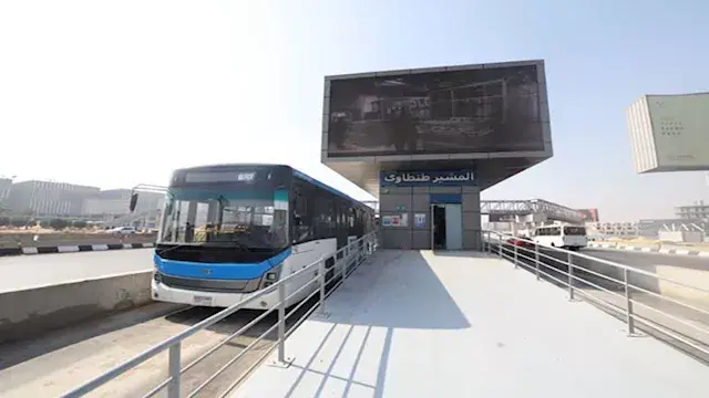 النقل تستعد لتشغيل أتوبيسات جديدة بالمسار الترددي لتقليل الزحام