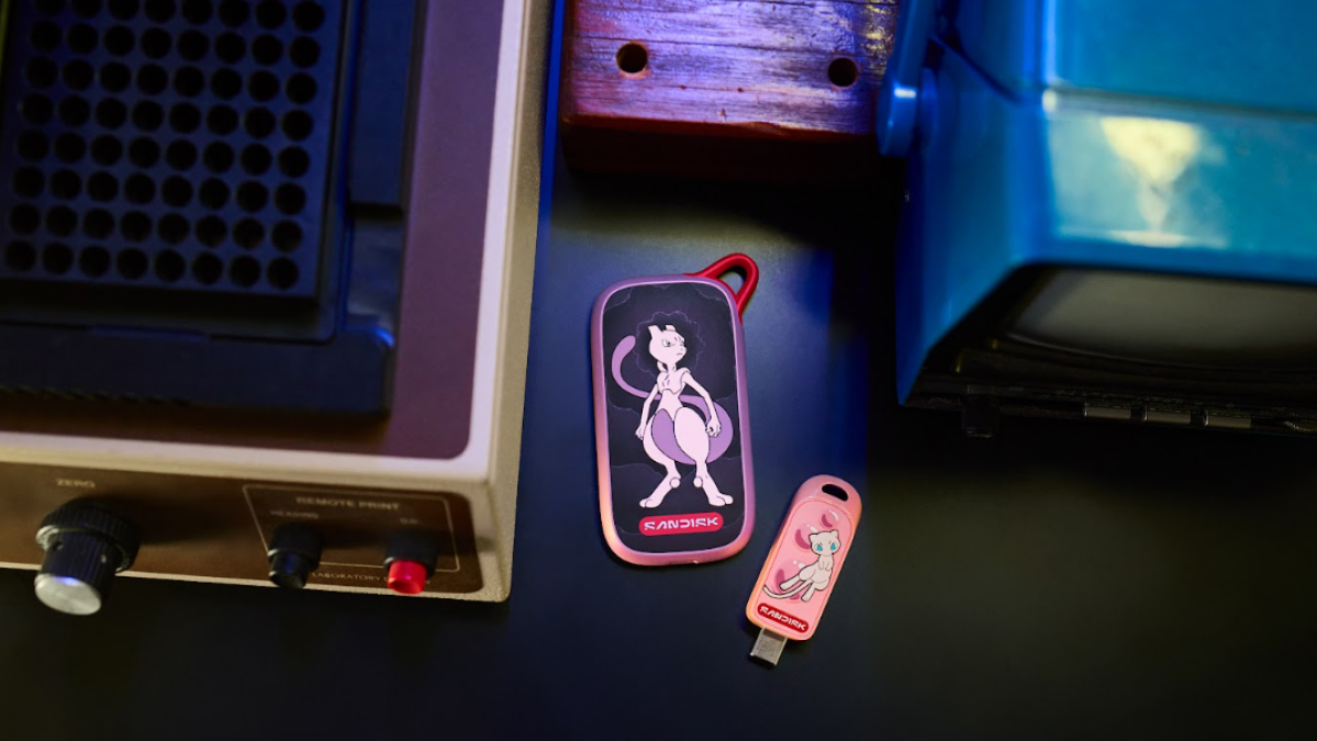 SanDisk launches Mew and Mewtw...