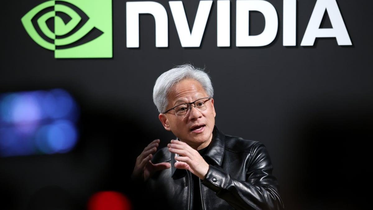 Nvidia CEO Jensen Huang says A...