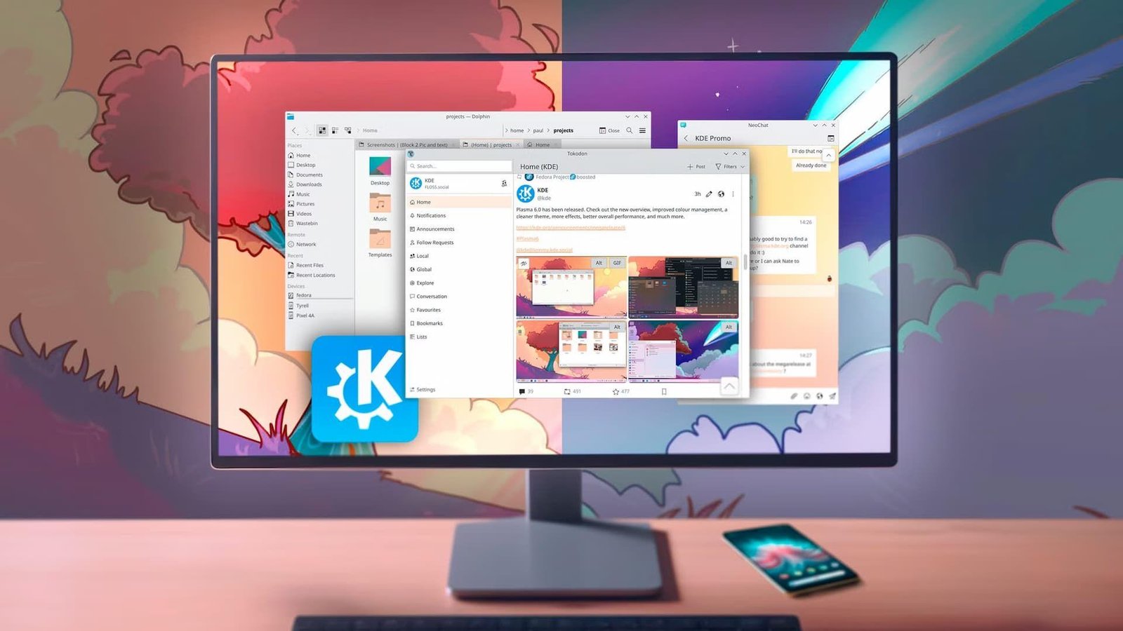 KDE Plasma feels faster after...