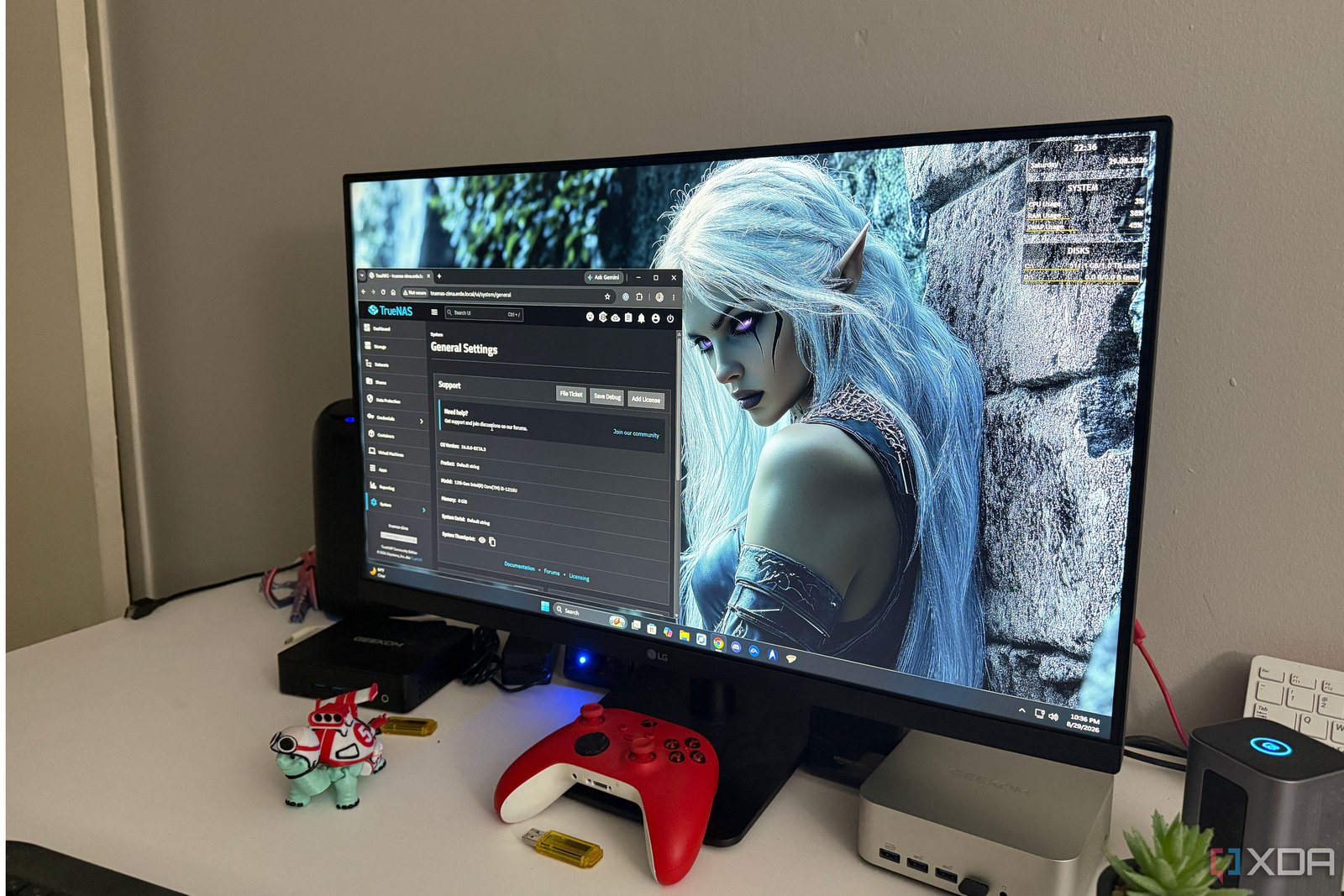 I ditched my NAS's default OS...