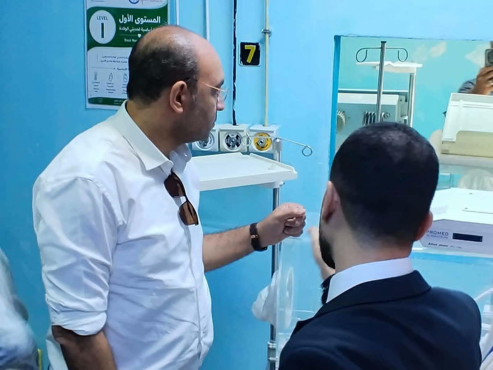 رئيس قطاع الصحة بالقاهرة يتفقد...