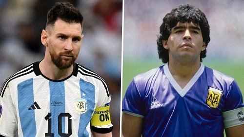 ميسي: مارادونا وضع الأرجنتين في المكانة التي تستحقها