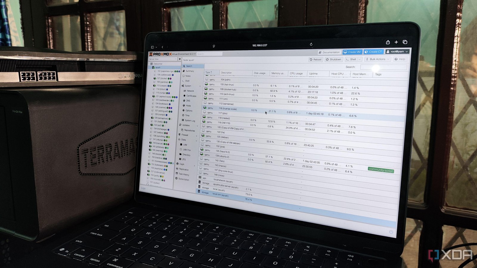 Every VM you have in Proxmox i...
