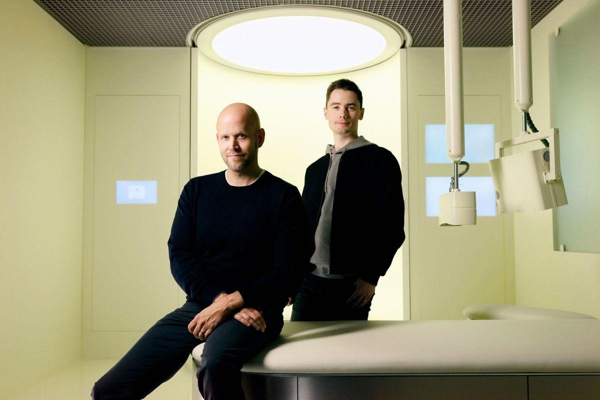 Daniel Ek’s body-scanning star...