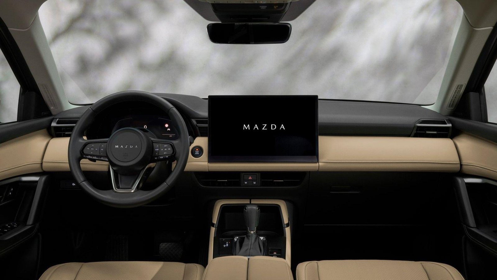 Mazda proved big screens were...