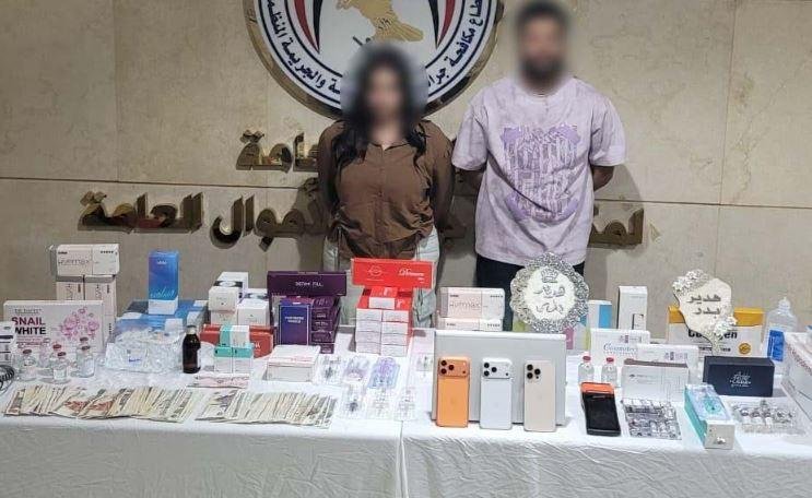 ضبط سيدة وزوجها لاتهامهما بإدا...