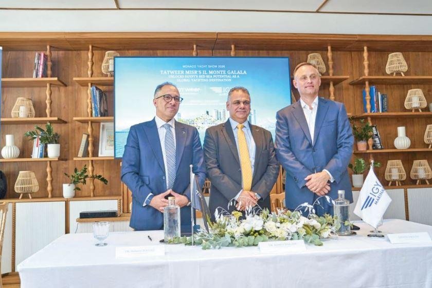 شركة تطوير مصر وIGY Marinas توقعان اتفاقية استراتيجية لتنمية سياحة اليخوت فى البحر الأحمر