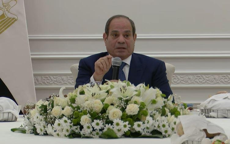 الرئيس السيسي: كنا حريصين إن ميبقاش في اقتتال بين إسرائيل وأمريكا وإيران