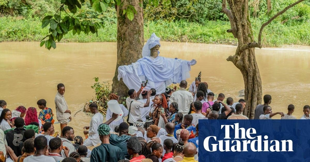A river goddess, hundreds of d...