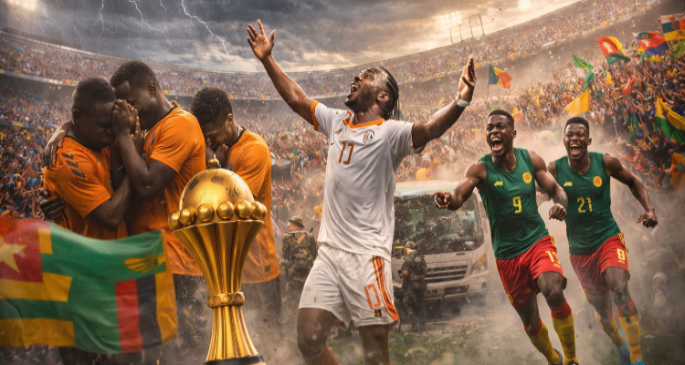 لحظات لا تُنسى في تاريخ كأس الأمم الإفريقية أبرزها رحيل بعثة كاملة وملابس غير معتادة
