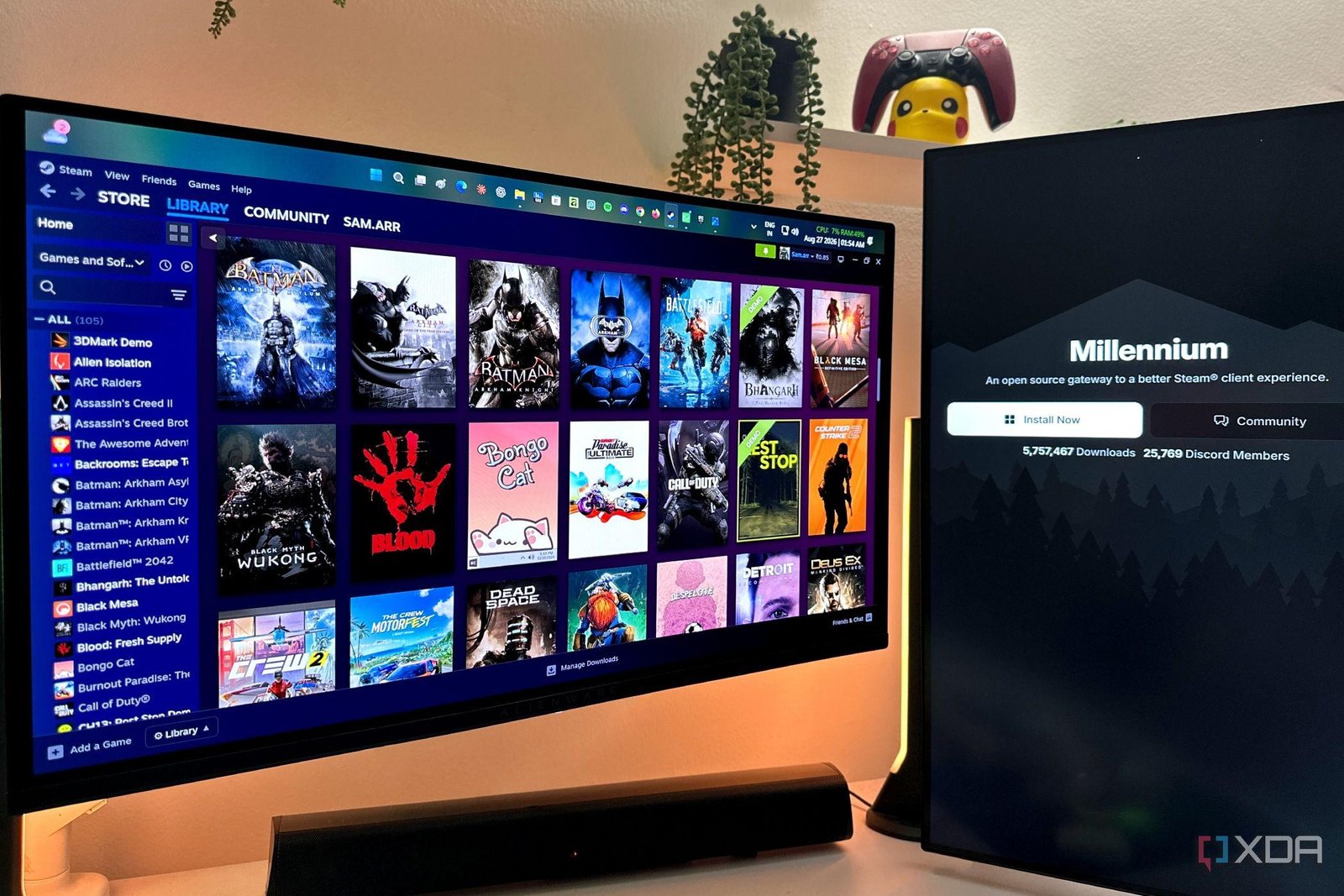 I discovered the Steam customi...