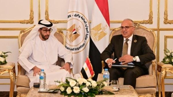 وزير الري يبحث مع مساعد وزير الخارجية الإماراتي الاستعدادات الجارية لمؤتمر الأمم المتحدة للمياه 2026