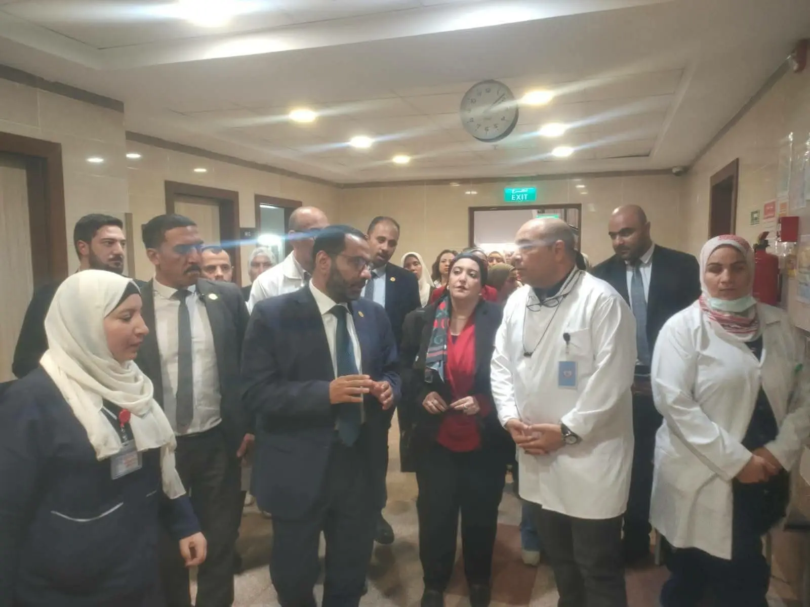 زيارة مفاجئة لمساعد وزير الصحة...