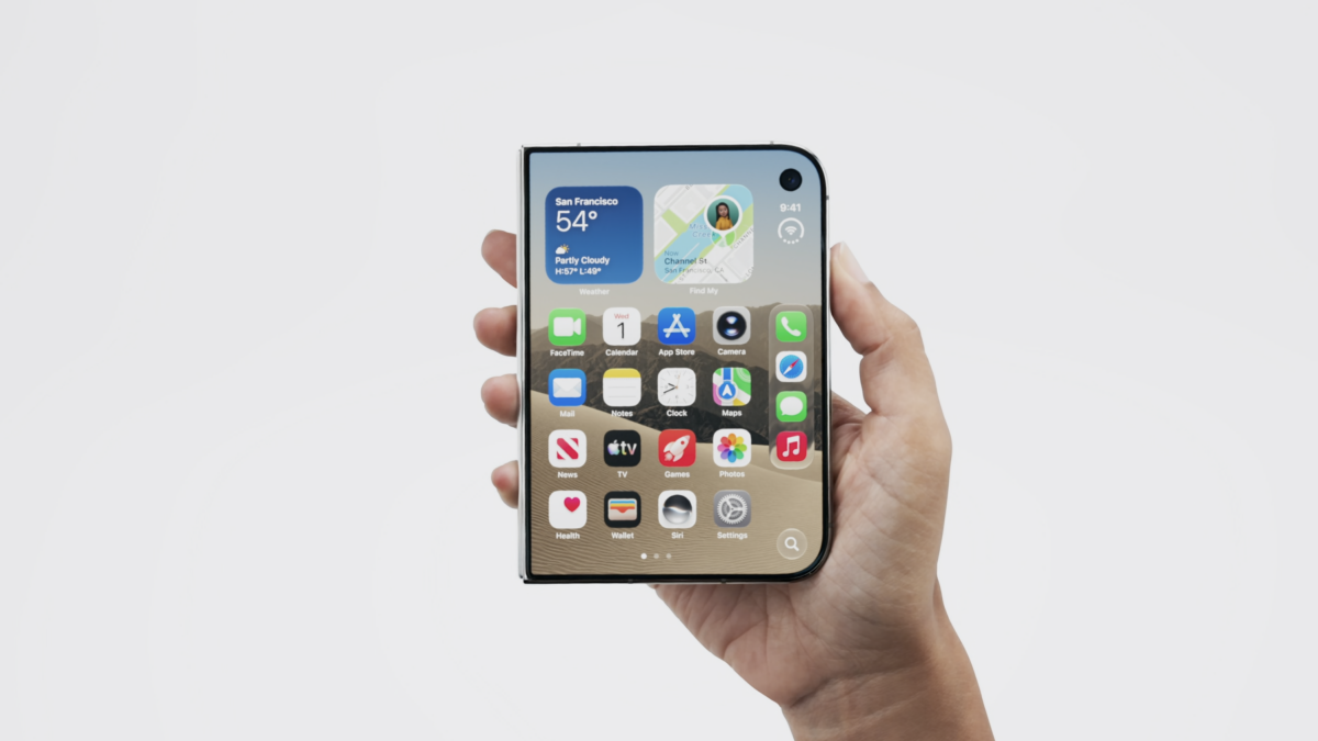 Apple announces iPhone Duo, it...