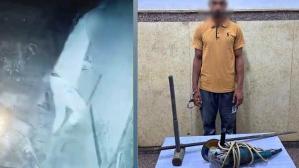 القبض على المتهم بسرقة ورشة حد...