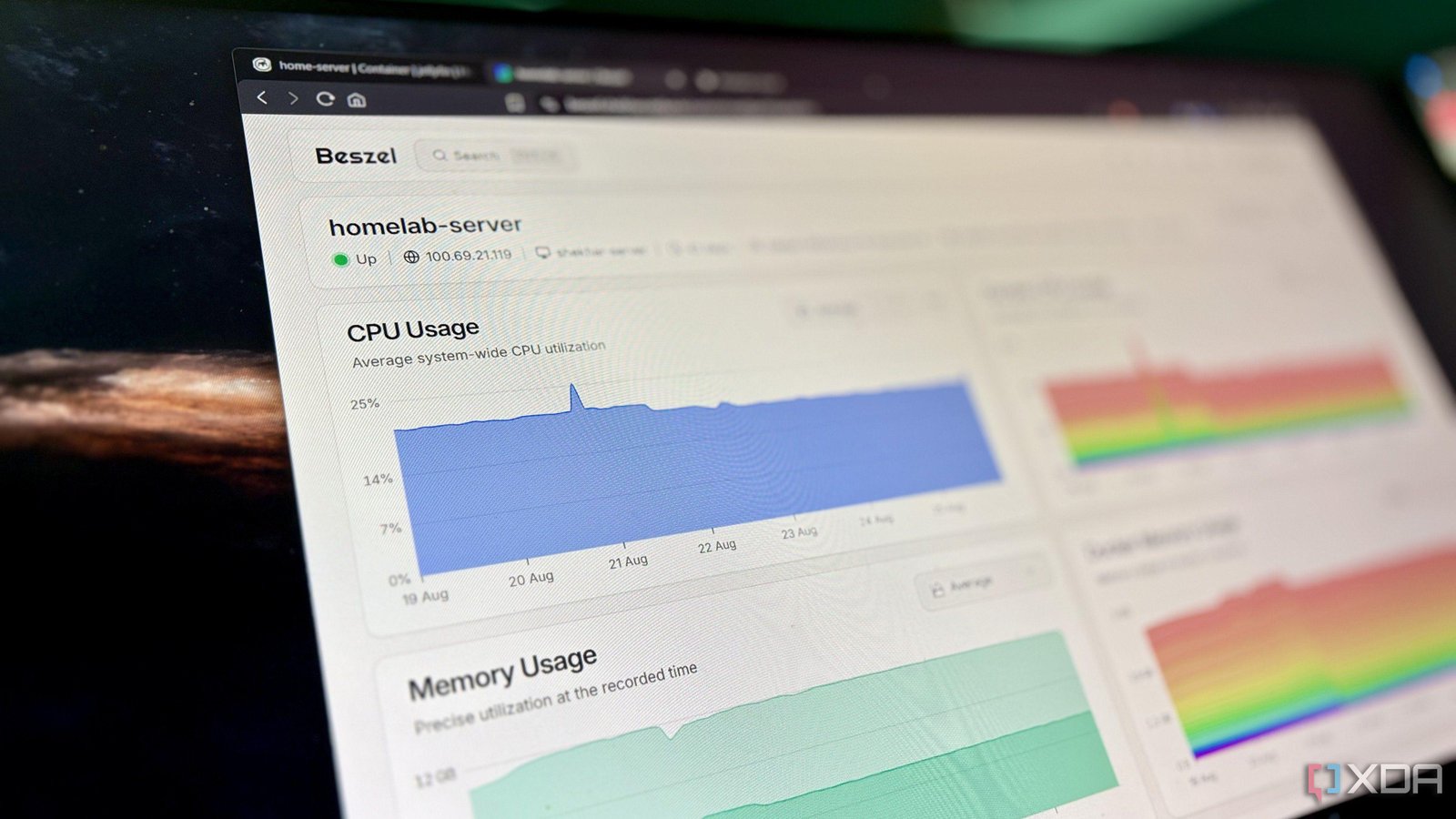 I capped CPU and RAM on my Doc...