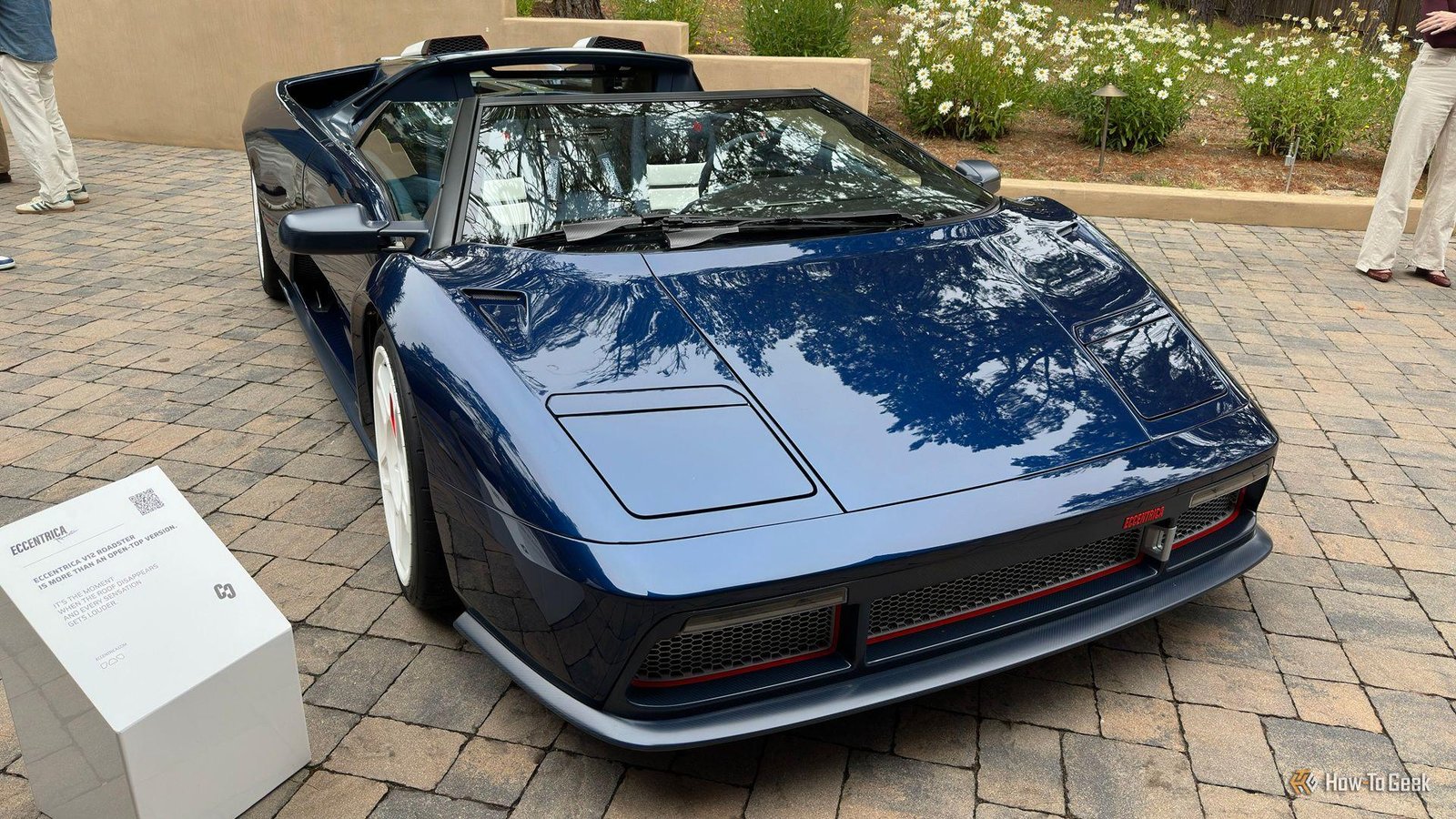 This modernized Lamborghini ha...