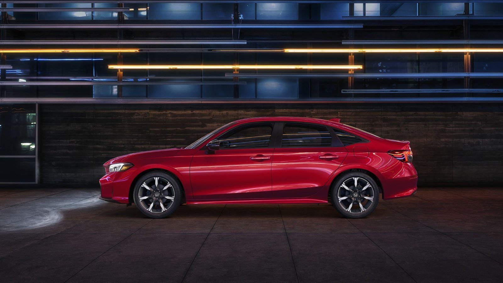This hybrid sedan gets 48 mpg...