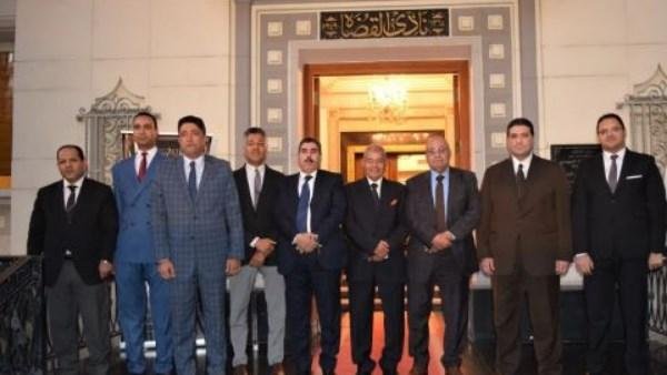 نادي القضاة يستقبل وفدا من نادى قضايا الدولة.. لهذا السبب