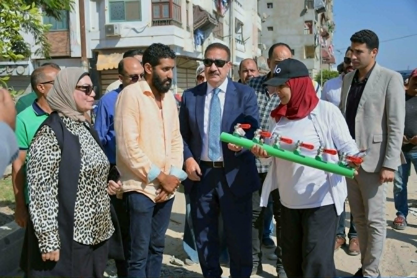 محافظ بورسعيد يتابع أعمال رفع...