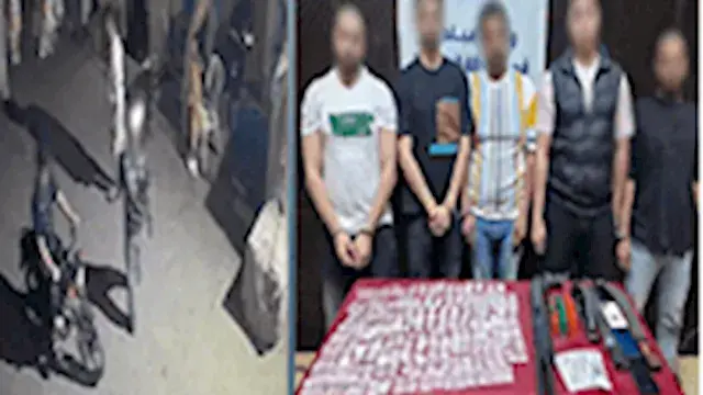 حبس 5 متهمين استعراض القوة بالخرطوش والسنج في العمرانية