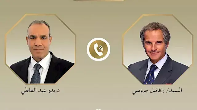 وزير الخارجية يبحث مع المدير العام للوكالة الدولية للطاقة الذرية التعاون الثنائي والقضايا الإقليمية