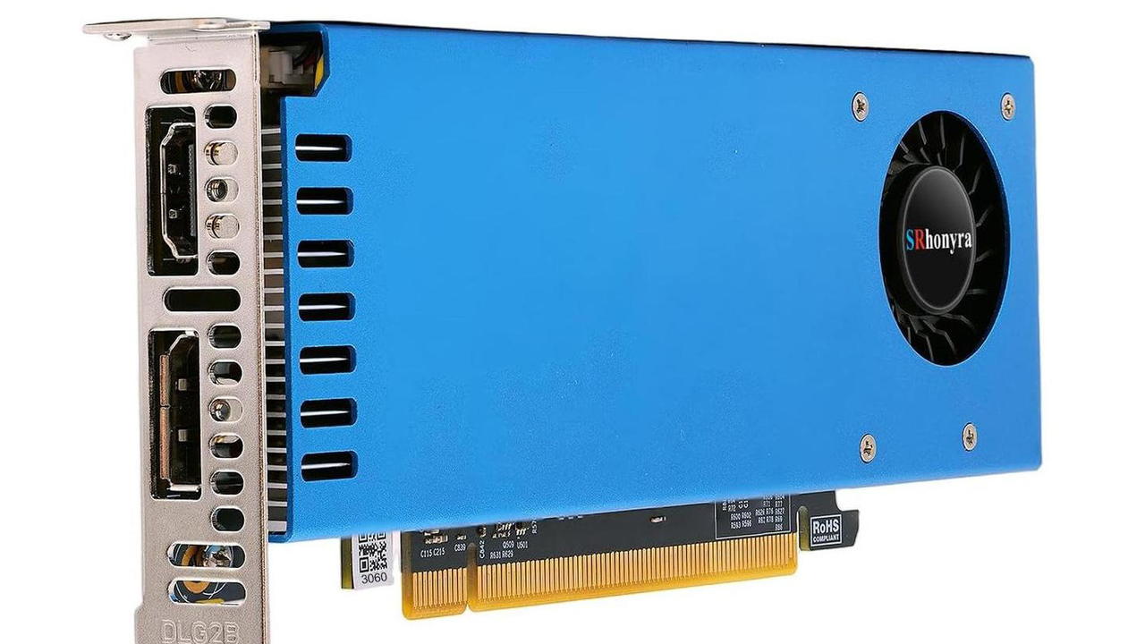 One-slot, low-profile Nvidia R...