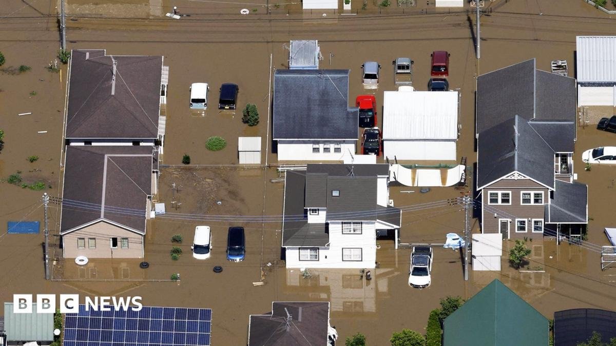 'Unprecedented' rain in Japan...