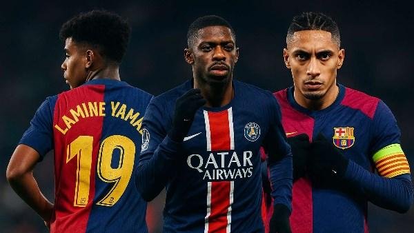 موعد والقناة الناقلة لمباراة برشلونة وباريس سان جيرمان  في دوري أبطال أوروبا