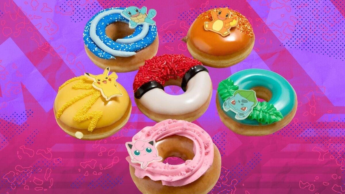 Krispy Kreme has dropped a Pok...