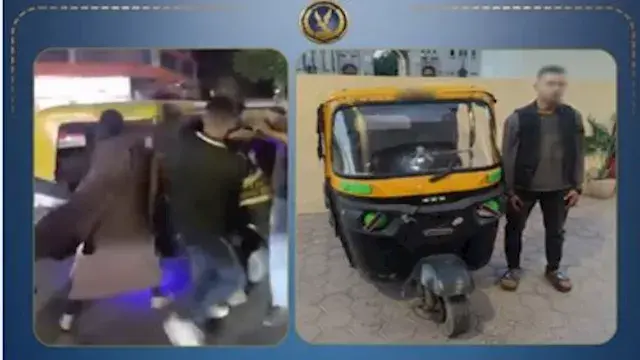 خلاف على الأجرة يشعل معركة شوارع وسائق توك توك يسحل سيدة بالإسكندرية