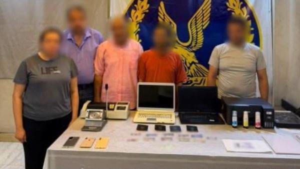 سقوط عصابة تزوير المحررات الرس...