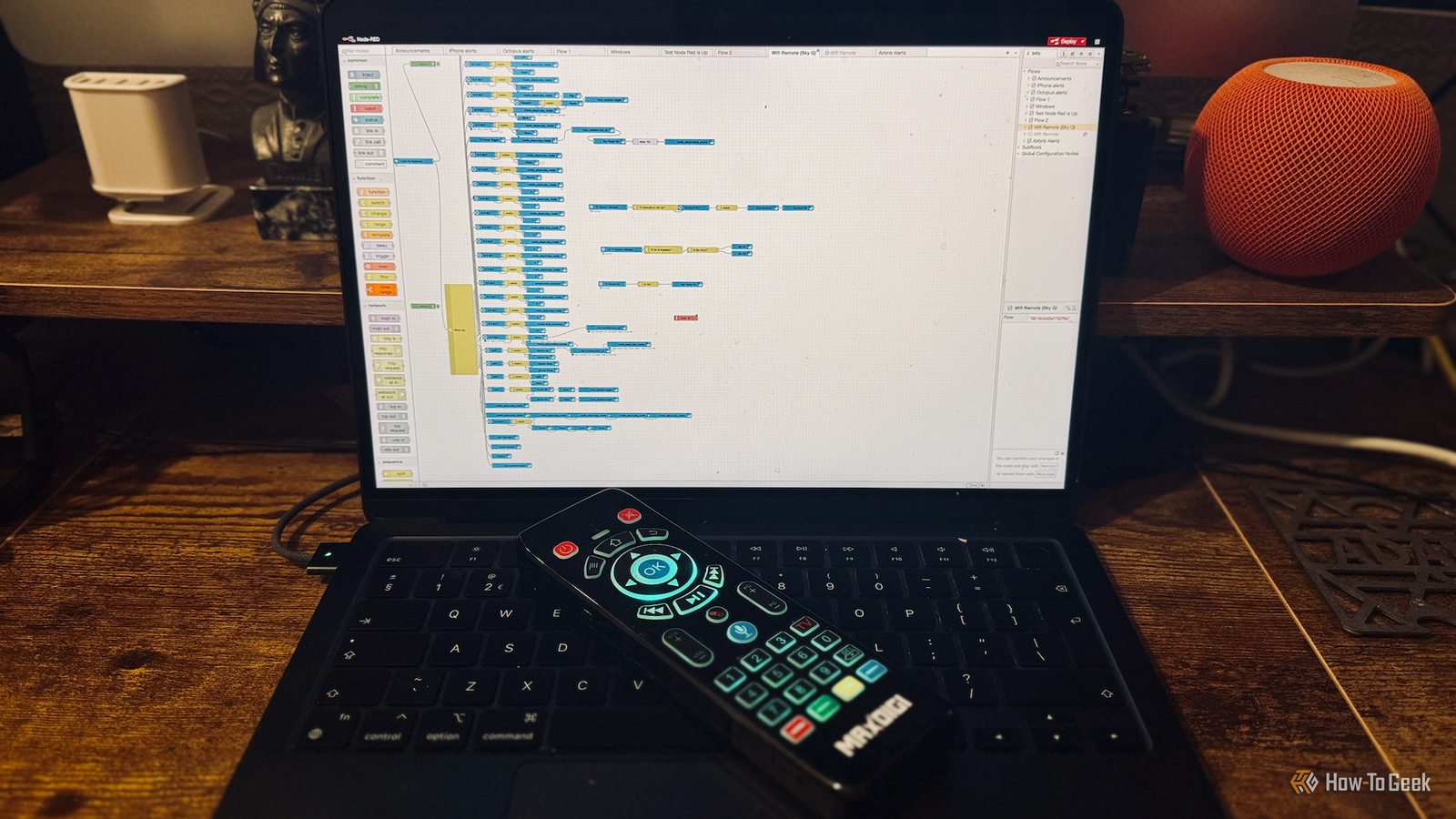 I started building automations...