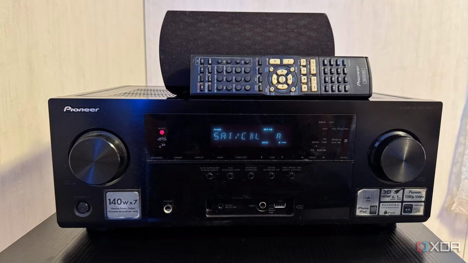 I bought a used AV receiver fo...