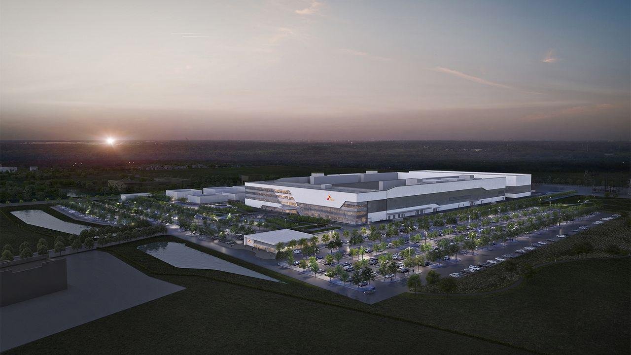 SK hynix breaks ground on the...