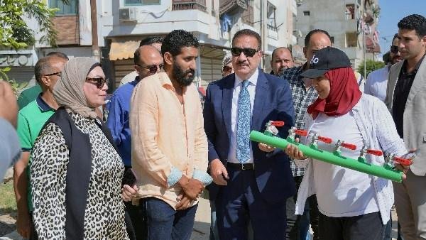 محافظ بورسعيد يتابع أعمال تطوي...