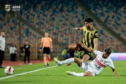 تعادل سلبي بين الزمالك والمقاولون في الشوط الأول