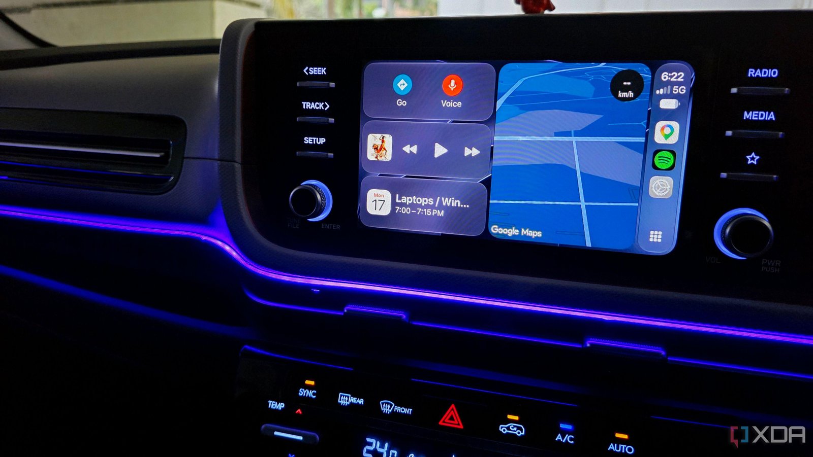 I changed one Apple CarPlay se...