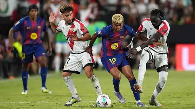 موعد مباراة برشلونة و رايو فاي...