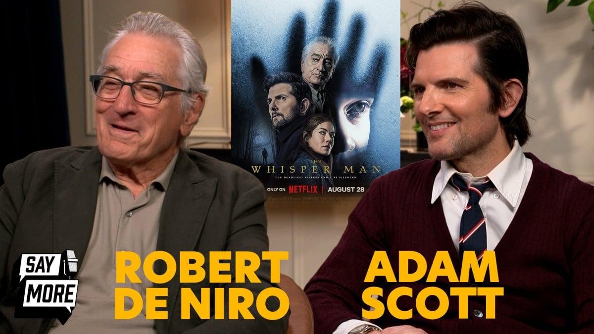 Robert De Niro & Adam Scott on...