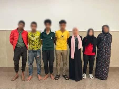 ضبط 7 أشخاص يترددون على مبنى مهجور في كفر الشيخ لتعاطي المخدرات