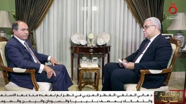 هاني الملقي: ضعف الدول العربية وتفككها يجعلانها عرضة للأخطار.. وعلينا بناء أرضية مشتركة