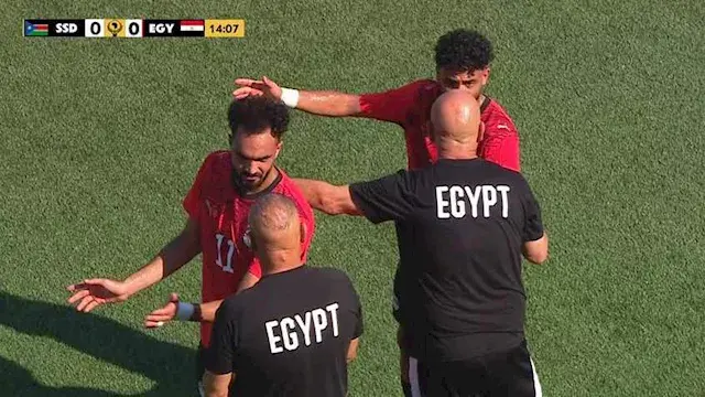 لحظة بلحظة.. مصر 5 - 0 جنوب ال...